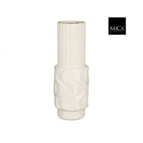 Vase en céramique blanc cassé - Zaria - Contenant - Grossiste décoration fleuriste