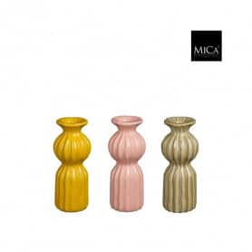 Vase soliflor (assortiment 3 couleurs) - Felipe - Grossiste vase