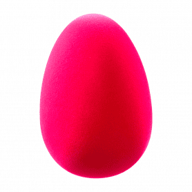 Œuf floqué 2 couleurs H. 25cm - Atody - Grossiste decoration