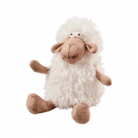 Mouton en tissus H. 23cm - Alto - Grossiste peluches
