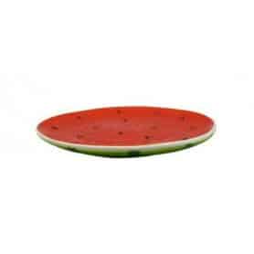 Assiette en céramique - Pastèque - Grossiste décoration