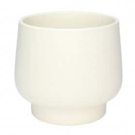 Cache-pot blanc - Sweet Home - Grossiste contenants fleuristes