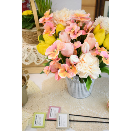 Pivoine blanche artificiel fleuriste