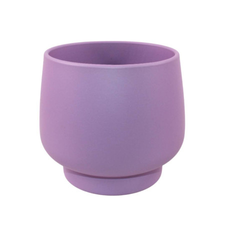 Cache-pot mauve - Grossiste fleuriste - Fournisseur pot de fleur