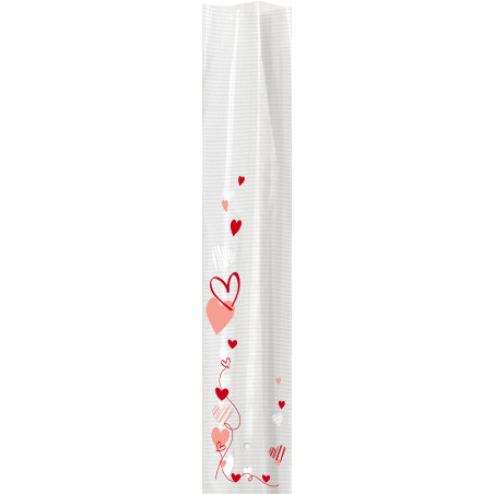 Paquet 100 étuis à roses 3 couleurs emballage saint valentin fleuriste