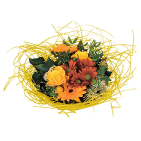 Support bouquet Rattan - Grossiste pour fleuriste décoration fleurs