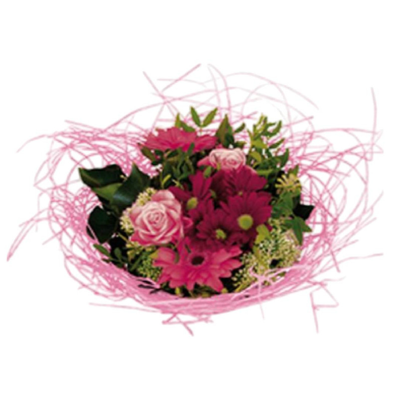 Support bouquet Rattan - Grossiste pour fleuriste décoration fleurs