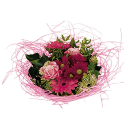 Support bouquet Rattan - Grossiste pour fleuriste décoration fleurs
