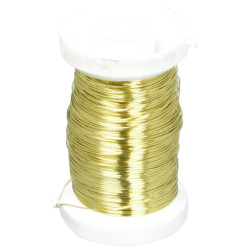 Bobine de fil métal brillant 100gr - Bildi - Fils métalliques - Grossiste