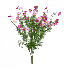 Daisy bush 61cm 3 couleurs - Campagne - Grossiste fleurs artificielles