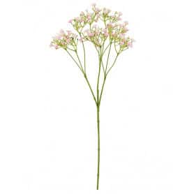 Branche de gypso rose H. 70cm - Brouillard - Grossiste fleurs artificielles