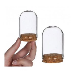 Ensemble de 6 domes sur socle D. 4cm - Vision - Grossiste fleuriste