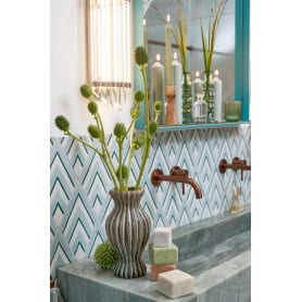 Vase en céramique vert - Pipa - Grossiste vases