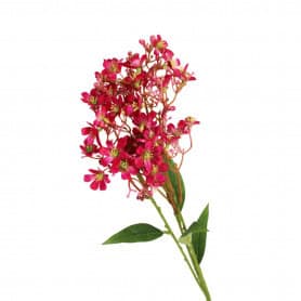 Daphné fuchsia artificielle H. 72cm - Bois joli - Grossiste fleurs artificielles