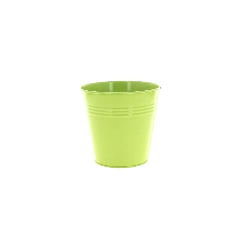 Cache-pot en zinc vert 3 tailles - Sydney - Grossiste contenant fleuriste Cache-pot en zinc vert 3 tailles - Sydney - Grossiste contenant fleuriste