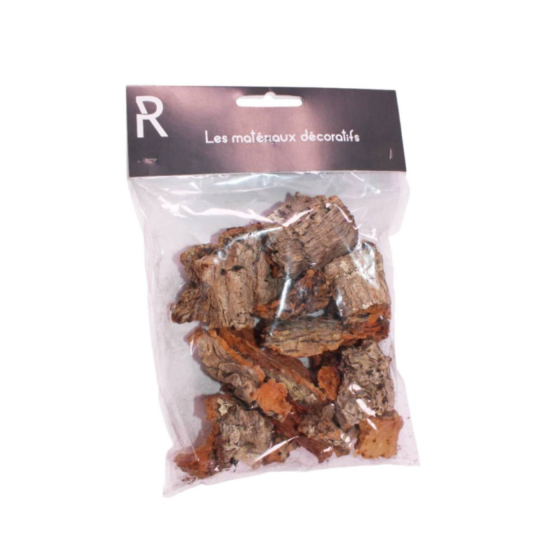 Sachet de 60gr d'écorce bois 5/10cm - Zoom