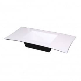 Plateau rectangulaire présentation création florale fleurs loisir