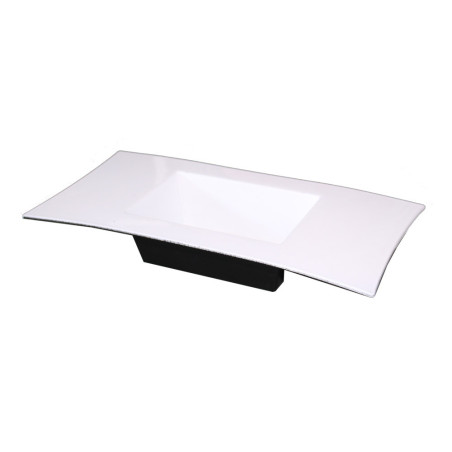 Plateau rectangulaire présentation création florale fleurs loisir