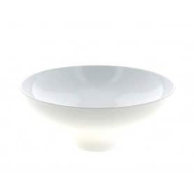 Coupe en plastique blanc 3 tailles - Walder - Grossiste contenants platiques