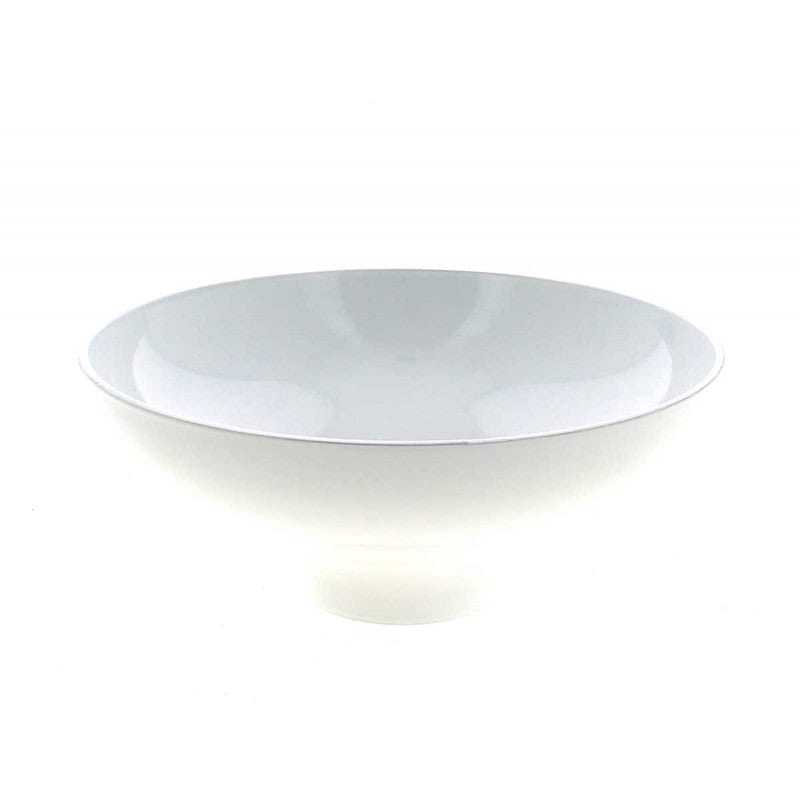 Coupe en plastique blanc 3 tailles - Walder - Grossiste contenants platiques