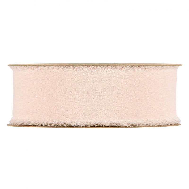 Ruban mousseline effiloché plusieurs couleurs - Barbara - Grossiste fournitures Ruban mousseline effiloché plusieurs couleurs - Barbara - Grossiste fournitures