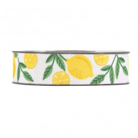 Ruban en Jute citron - Zest - Grossiste fournitures