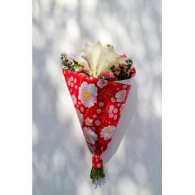 Rouleau de kraft blanc rose - Olga - Emballage - Grossiste
