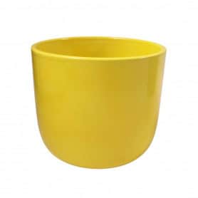 Cache-pot jaune - Capri - Contenants - Grossiste