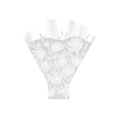 Paquet de 50 housses à bouquet 50x44x12cm 3 couleurs - Milana - Grossiste emballage fleuriste