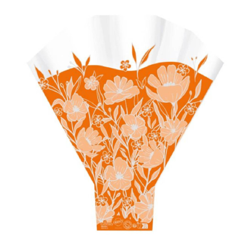 Paquet de 50 housses à bouquet 50x44x12cm 3 couleurs - Milana - Grossiste emballage fleuriste