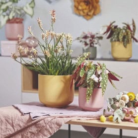 Cache-pot en céramique - Bari blossom - Contenants - Grossiste