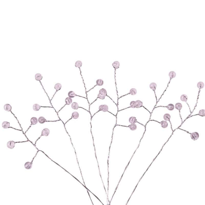 Perle branche Oasis white - grossiste fleuriste mariage
