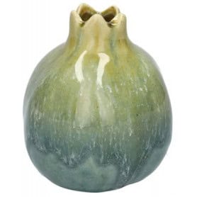 Vase en céramique vert - Amaris - Grossiste pour fleuristes