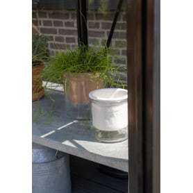 Cache-pot en céramique et verre 3 couleurs - Bimat - Grossiste contenants fleuristes