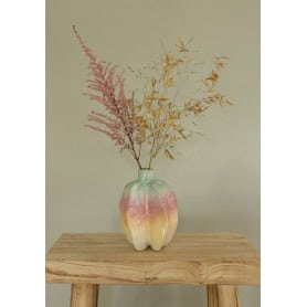 Vase rainbow en céramique - Caramba - Grossiste contenants fleuristes