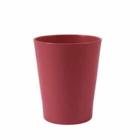 Cache-pot phalaéno D. 13 x H.16cm grenadine - Beauti - Contenants - Grossiste