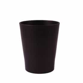 Cache-pot phalaéno D. 13 x H.16cm anthracite - Beauti - Contenants - Grossiste