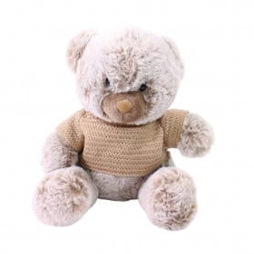 Ours en peluche 25cm (assortiment 3 couleurs) - Teddy - Grossiste