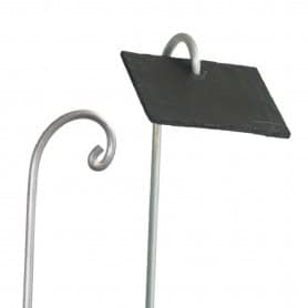Piquet porte étiquette en alu - 80cm - grossiste accessoires fleurs