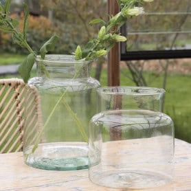 Vase Bose D. 19 x H. 19 cm - Grossiste vases en verre
