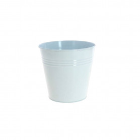 Cache-pot en zinc blanc 2 tailles - Sydney - Grossiste contenant fleuriste