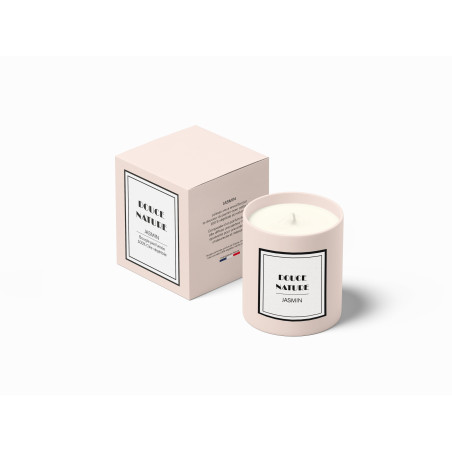 Bougie parfumée senteur jasmin - Douce nature - Grossiste parfum