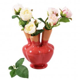 Vase fantaisie orange - Insolite - Grossiste contenants