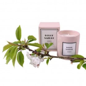 Bougie parfumée senteur jasmin - Douce nature - Grossiste parfum