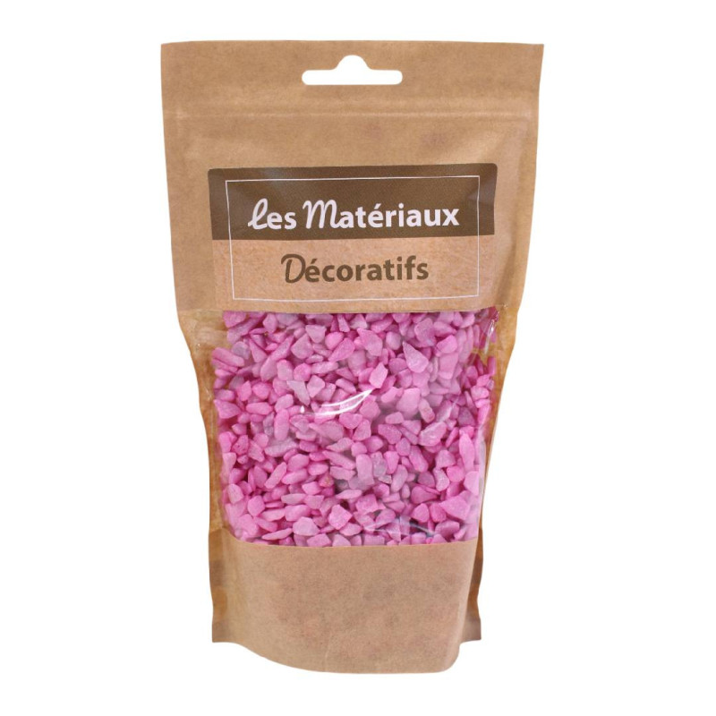 Pierres naturelles 5-8 mm 500g plusieurs couleurs
