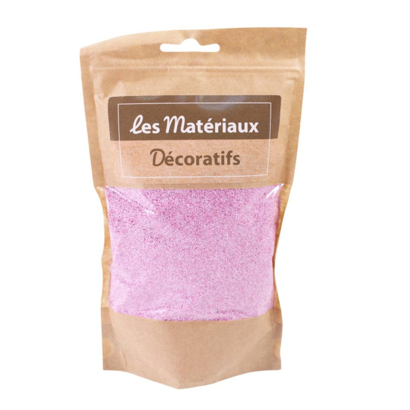 Sachet de 500gr de sable coloré plusieurs couleurs - Gabas