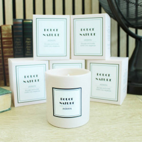 Bougie parfumée senteur jasmin - Douce nature - Grossiste parfum
