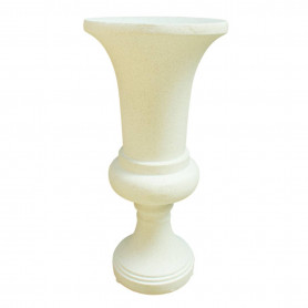 Vase médicis haut blanc 2 tailles - Nibally
