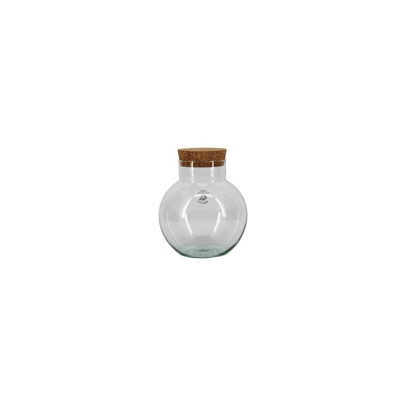 Bocal en verre avec bouchon de liège - Bogatell - Grossiste terrarium Bocal en verre avec bouchon de liège - Bogatell - Grossiste terrarium