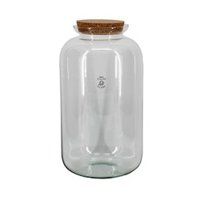 Bouteille en verre avec bouchon de liège - Sven - Fournisseur terrarium